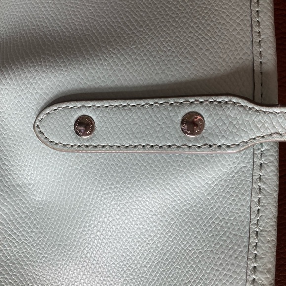 Authentic Coach spring tote sea foam green with matching wallet - Picture 9 of 10